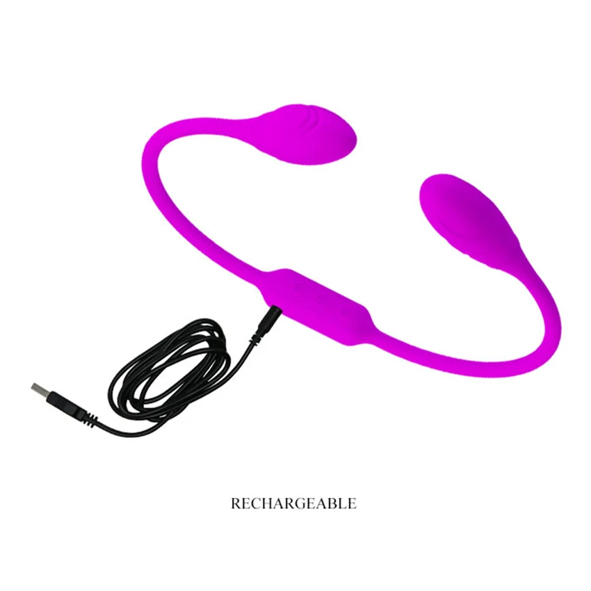 Sexytoys pour vibrant deux vibrateurs à balles Double pénétration silencieux femmes Clitoris Powerf_voghion.com
