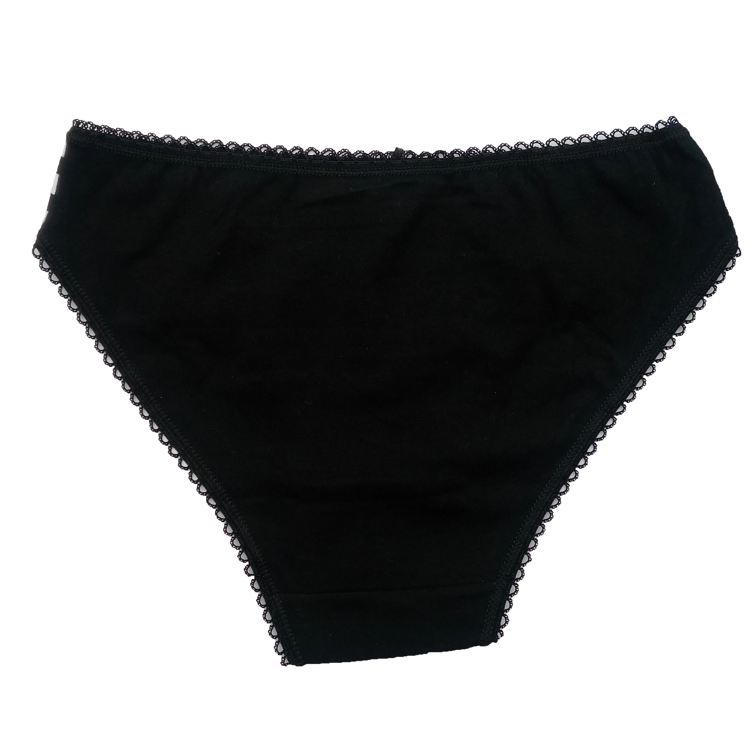Sexy Panties for Women Cotton Soft Female Underwear Lace Briefs set Ladies Striped Bikini Intimates Lingerie 3Pcs/lot