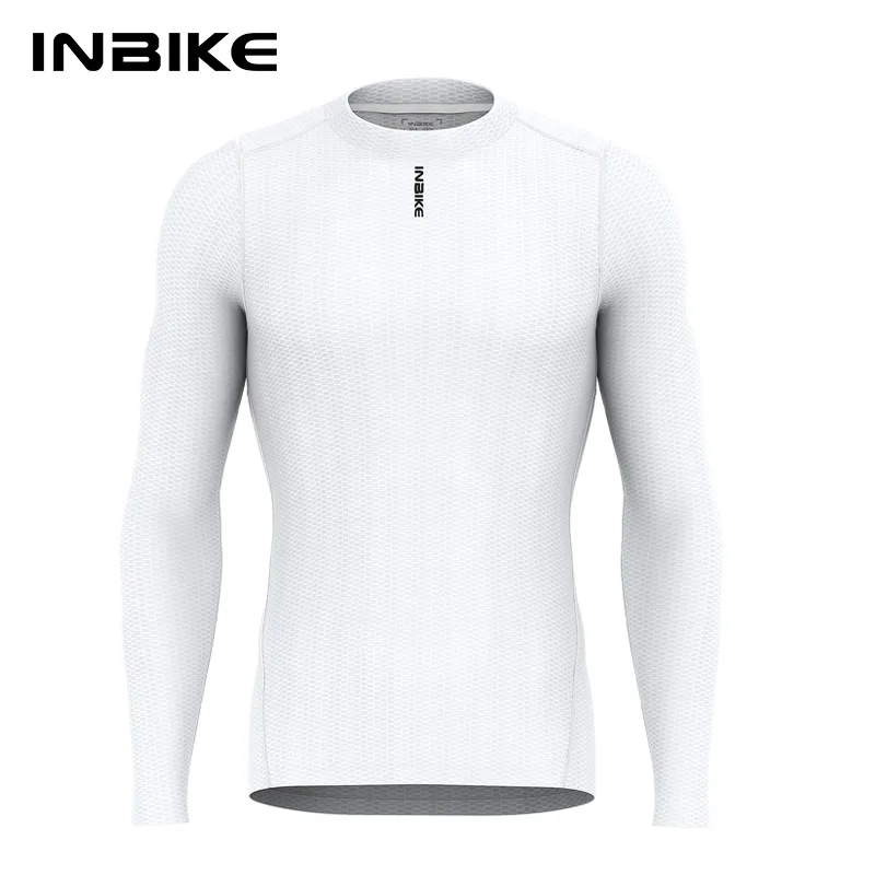 Cycling Shirts INBIKE Men Long Sleeve Bike Base First Layer Quick Dry Breathable Bicycle Tops MTB Shirt