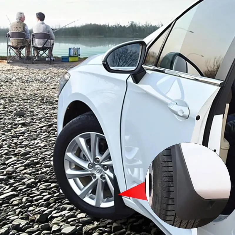 BYD Atto 3 Yuan Plus EV 2021 2023 머드 플랩, 자동차 전면 후면 스크래치 방지 머드 가드, 특수 머드 플랩, 자동차 액세서리, 4 개