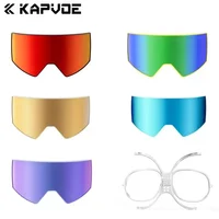 Kapvoe K721 Sports Winter Glasses Lenses Full Red Blue Green Lens Photochromic Replacement Snow  Eyewear Frame Magnetic Lenses 1