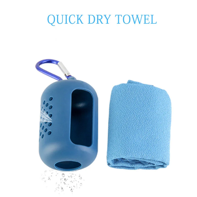 Portable Microfiber Towels Fast Dry Gym Bike Cycling Beach Sports Cooling Shower Bath Quick-drying Towel microfiber towel sports towel