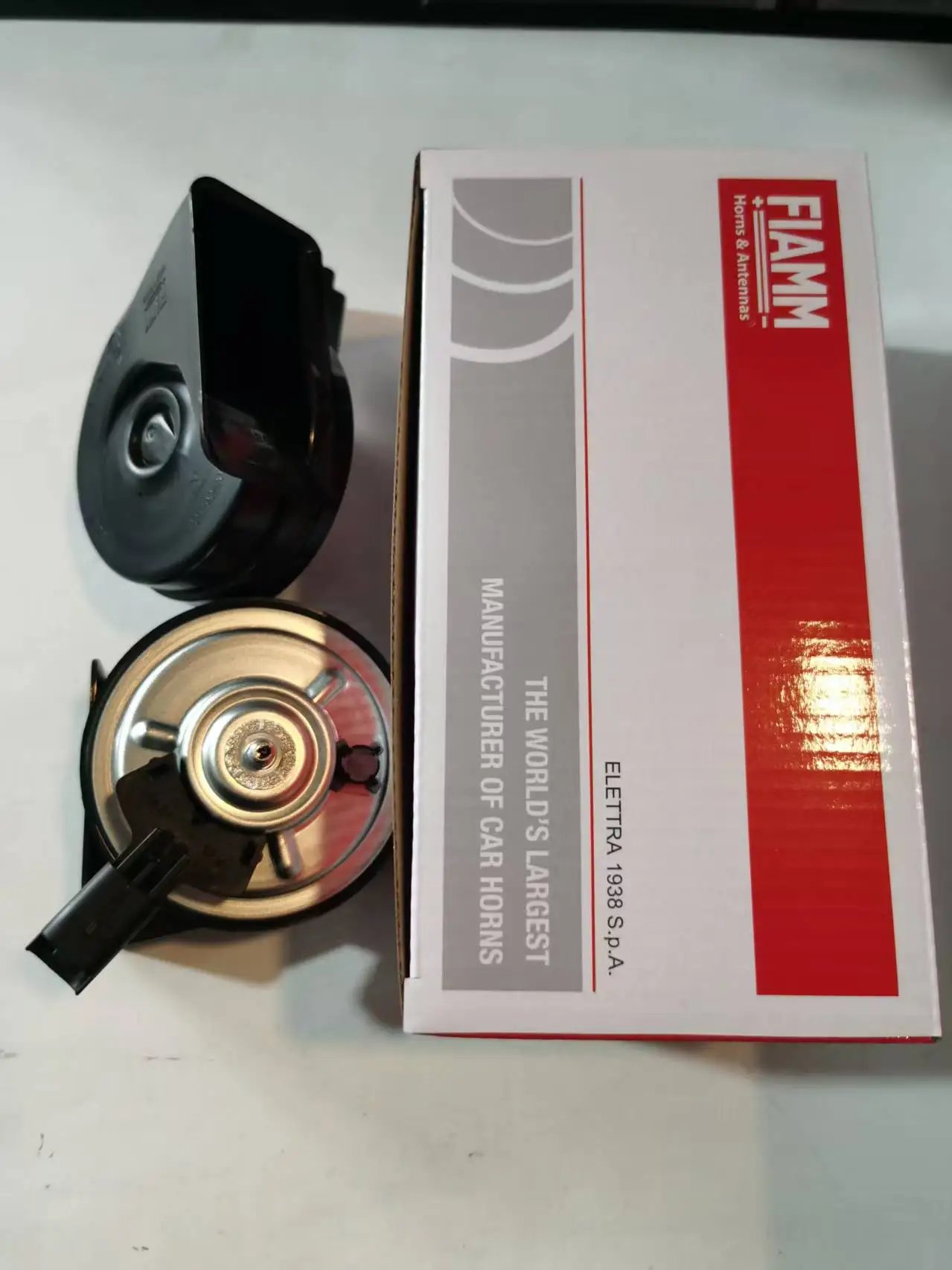 2개입 FIAMM AM80SX 스네일 혼 스마트 08-17년