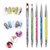 5Pcs Nails Art Dotting Pen Nails Brushes For Nails Art Accessories Tools Kits Nail Supplies For Professionals Manicure Set 1