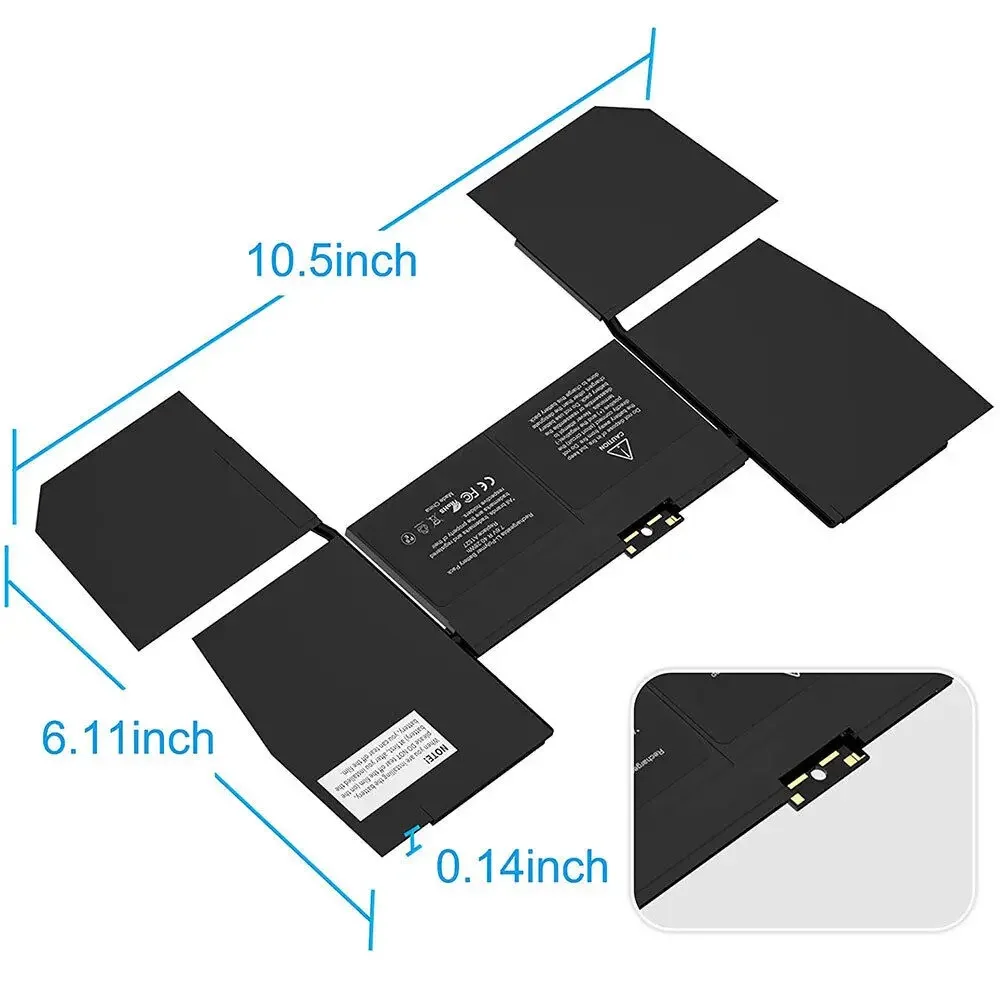 

Оригинальный аккумулятор A1527 A1534 для Apple MacBook Retina 12 дюймов A1534 EMC 3099 EMC 2746