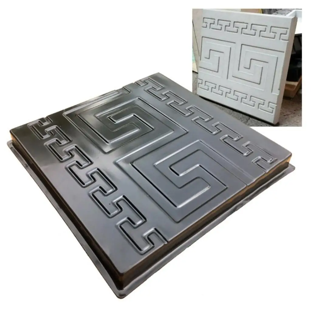 Reusable Stone Mold Stepping Stone Making Mould Walkway Decoration