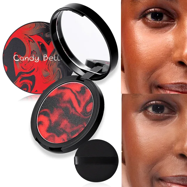 1pc CandyBella Lava Oil Control Long-Lasting Waterproof Concealer Transparent Jelly Matte Compact Face Loose Powder Makeup Tools 1