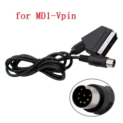 1.8m RGB Scart Cable for Retro Video Game Consoles (For md-Vpin)
