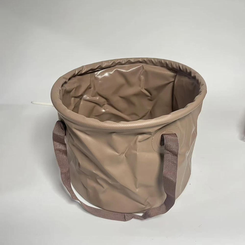 야외 다용도 접이식 버킷, 차량 여행용 수납, 휴대용 버킷, 캠핑 낚시용 버킷