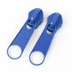Zipper Slider Repair Kit - Nylon Bag and Clothing Zip Puller Set (20/50 Pieces) - 100Pcs (Blue)