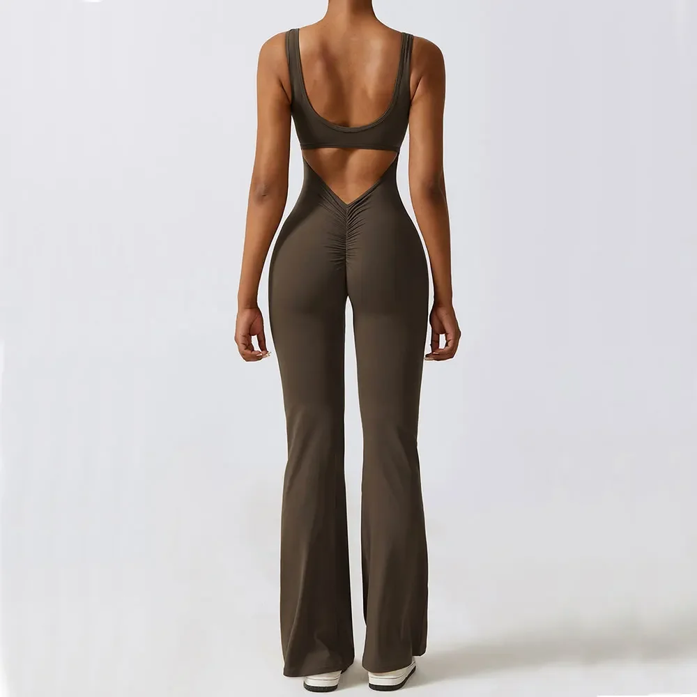 

Suit Sportswear Women Sports Jumpsuit Fitness Rompers Stretch Female Push Up Workout Bodysuits
