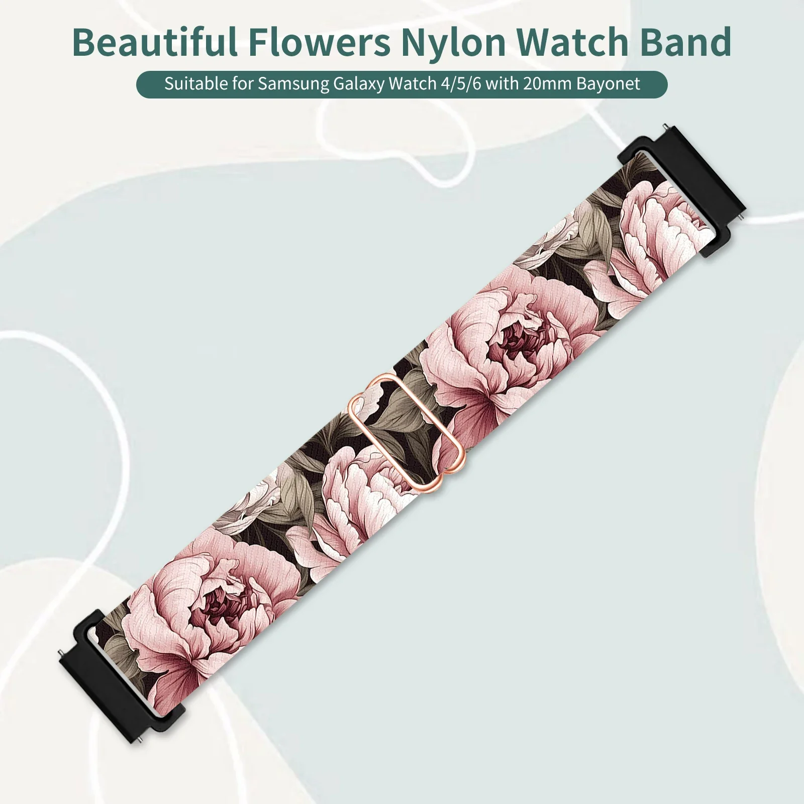Premium Nylon Elastic Watch Band - No Gaps Design