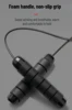 Adjustable Tangle-Free Speed Wire Jump Rope Workout with Foam Handles for Fitness Home Workouts and Slim Body 4