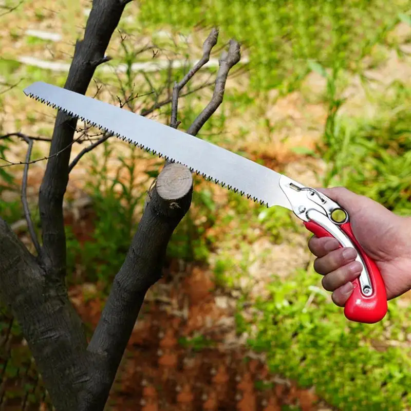SK5 Steel Hand Saw With Sheath Carpenter Woodworking Saw Garden Tree Pruning Manual Landscaping Tools Tree Cutter hand saw