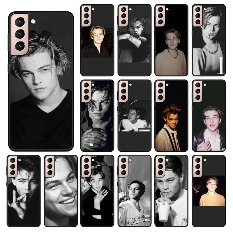 Cover Per Telefono Leonardo Dicaprio Young Super Star Per Custodie Samsung Galaxy S21Plus S23 S20Fe S20Ultra S21Fe S10Plus S23Ultra S10E