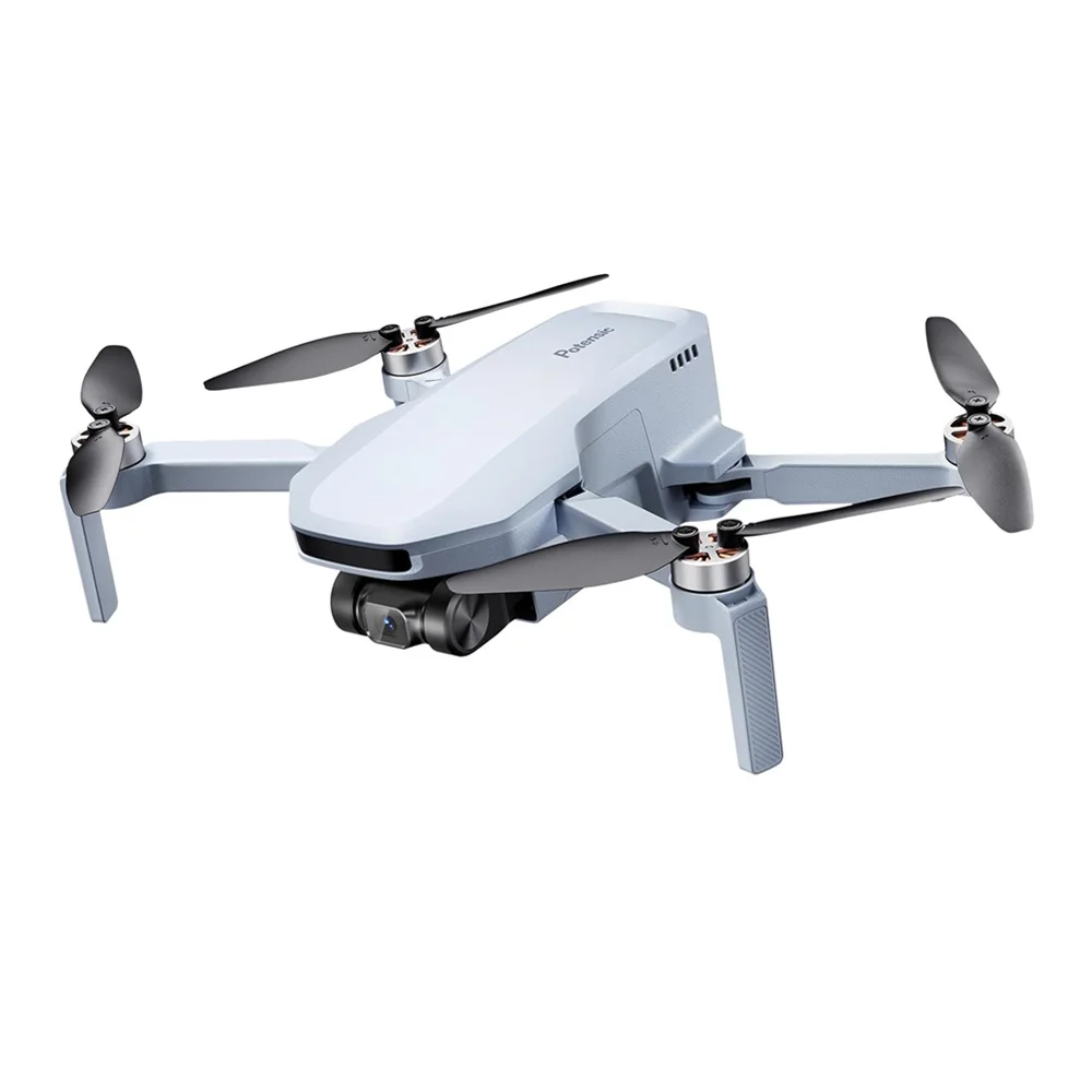 Hélices de rechange pour drone ATOM SE et ATOM LT, emballage ouvert avec les quatre hélices noires