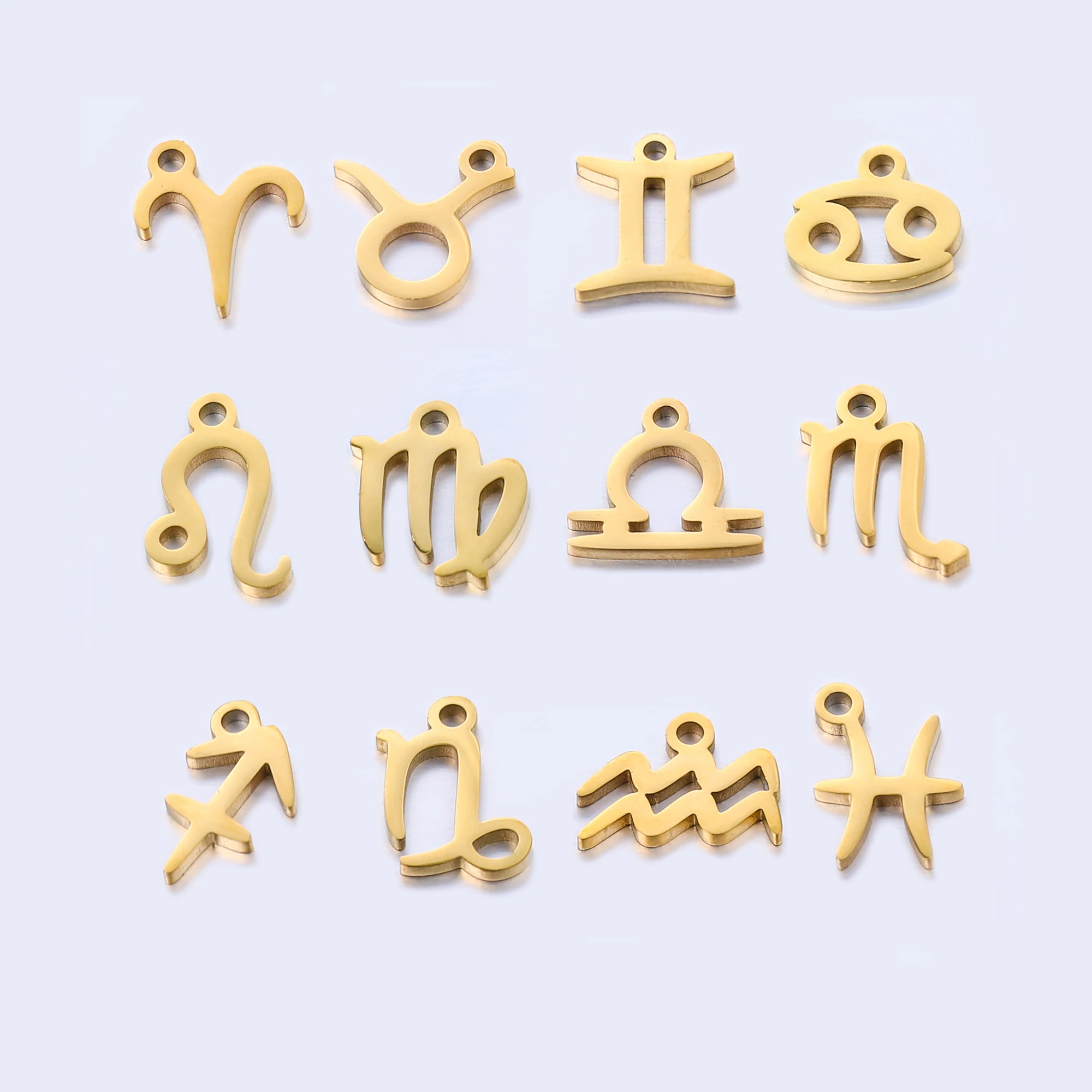 Bague Or Signe du Zodiaque 12 Constellations main image 1