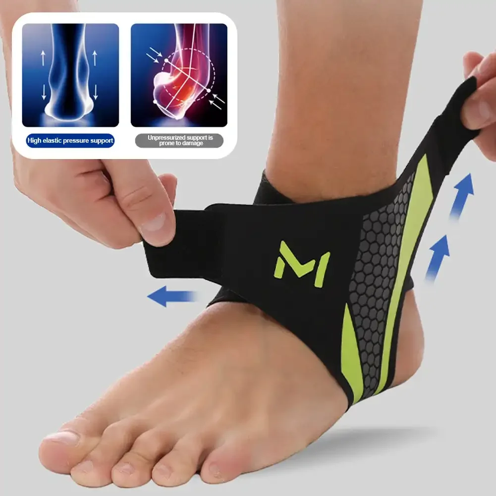 1Pc Ankle Protectors Running Joint Strain Ankle Wear Tear Anti-fracture Ankle Protector Basketball Soccer Men Women