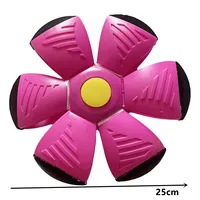 Blue Flying Saucer Ball Outdoor Parent Children Toy Foot Magic Deformation Foot Pressure Decompression Vent Ball 5