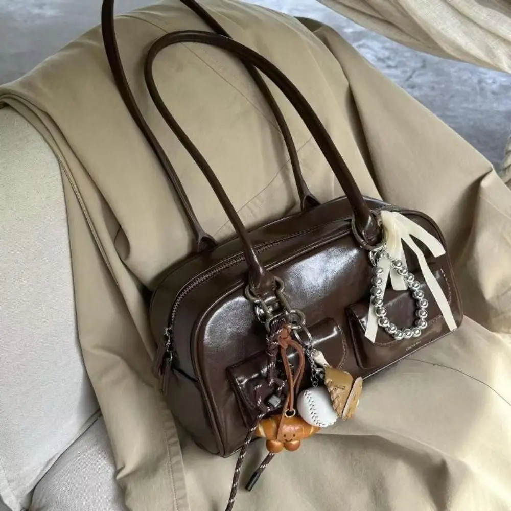Bolsa Tote Feminina em Material Sintético Retrô