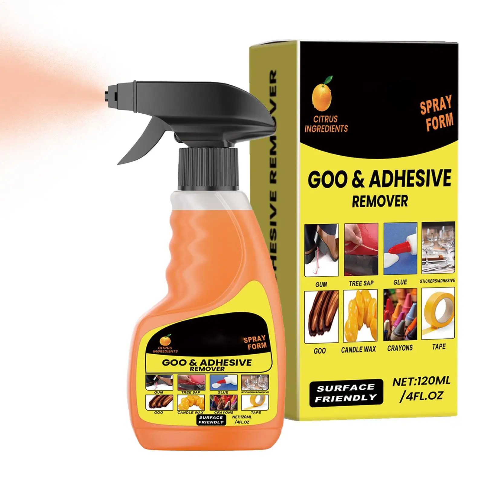Adhesive Glue Remover Spray 120ml 3