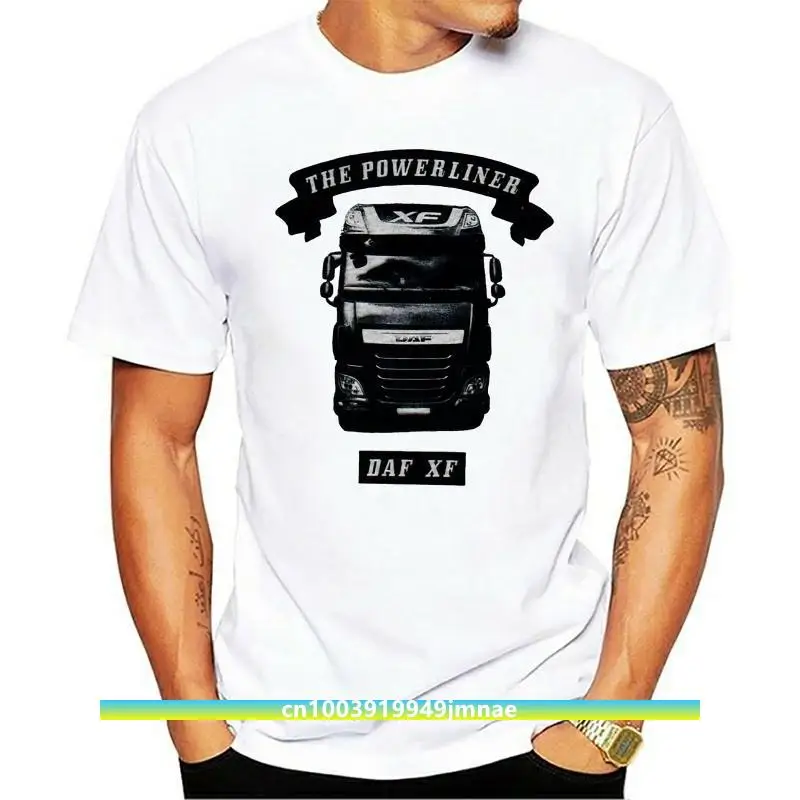Boutique Nuovo Arrivo T-Shirt Moda Uomo, Daf Xf,Powerliner, Camion, Camionista
