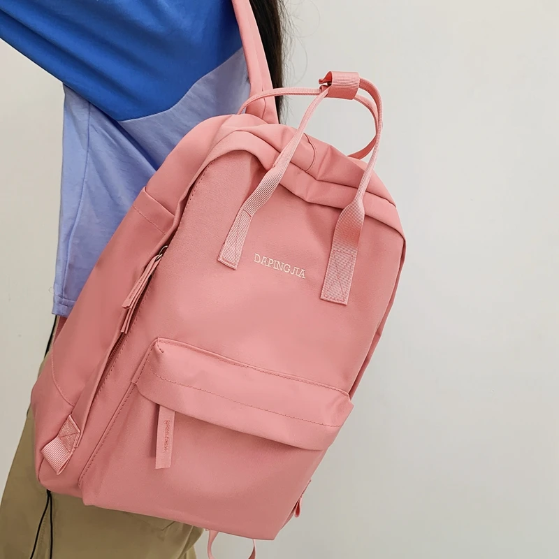 New Style Girl Backpack Fashion Cute Bookbag for Teens Schoolbag Waterproof Kawaii High School Rucksack Lady Mochila