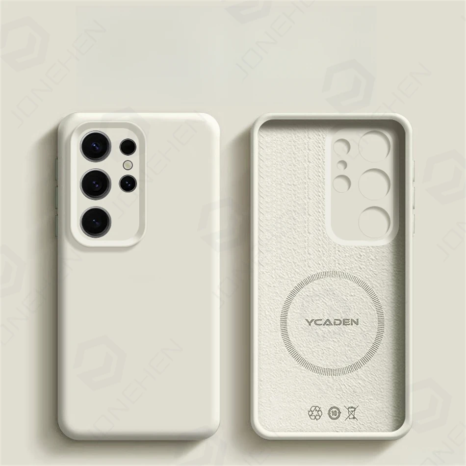 Enhanced Liquid Silicone Magnetic Case with Lens Protection and Shockproof Design