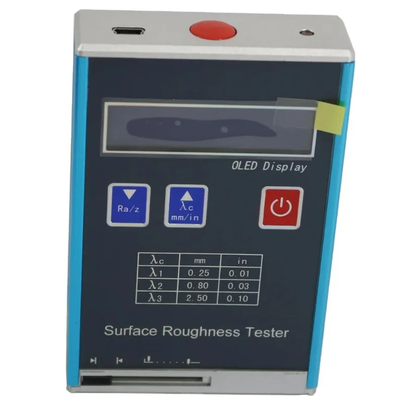 

KR110 Digital Surface Roughness Tester Parameters:Ra Rz Metal Roughness Meter