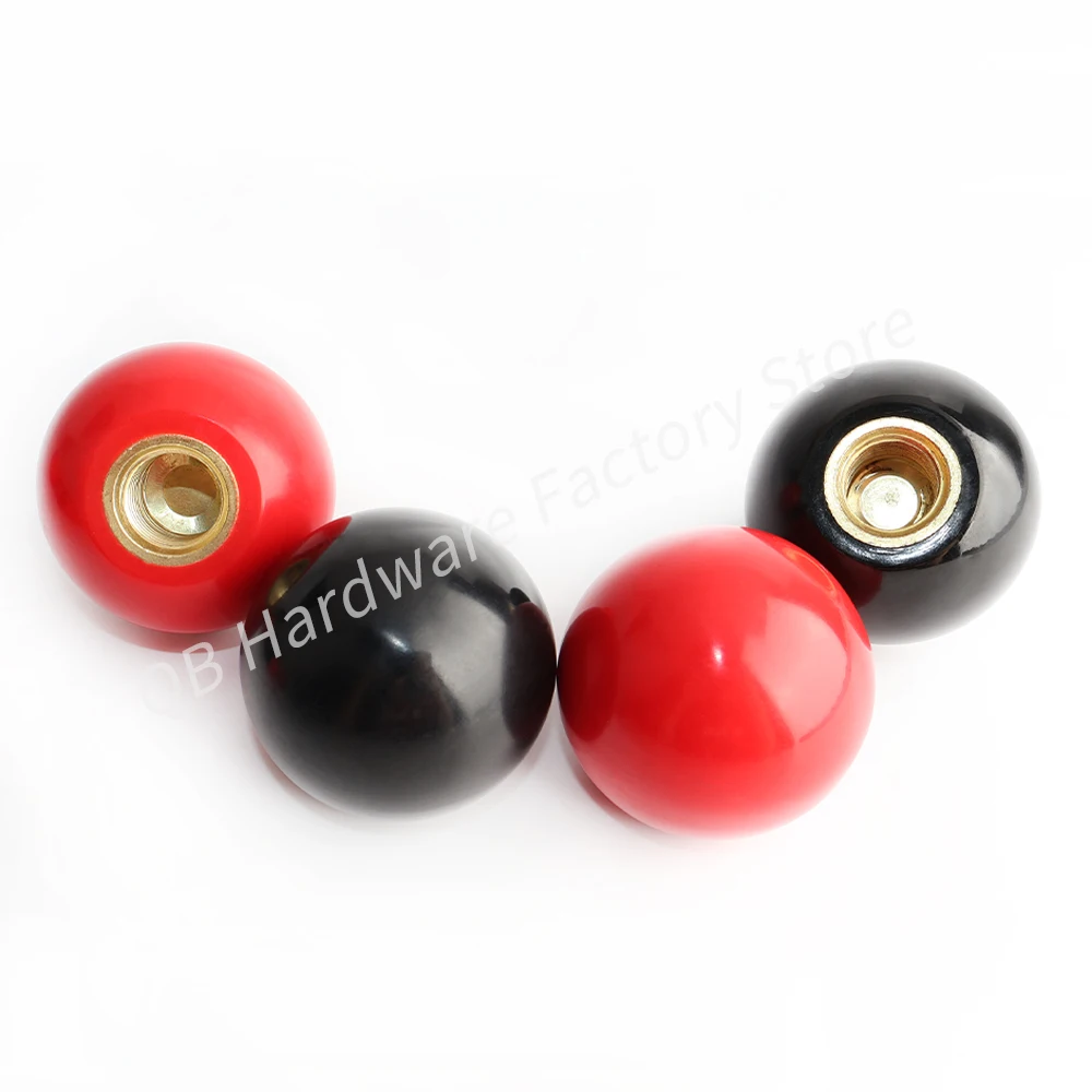 Furniture Machine Tool Knobs M4~M16 Resin Ball Handle