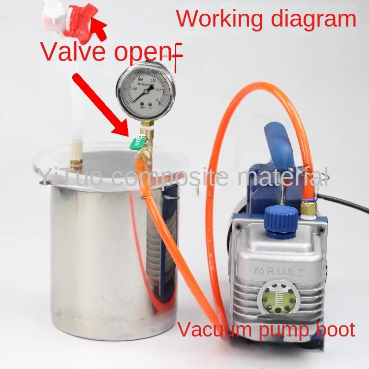 Vacuum diversion process resin collector vacuum tank liquid defoaming irrigation vacuum collection tank