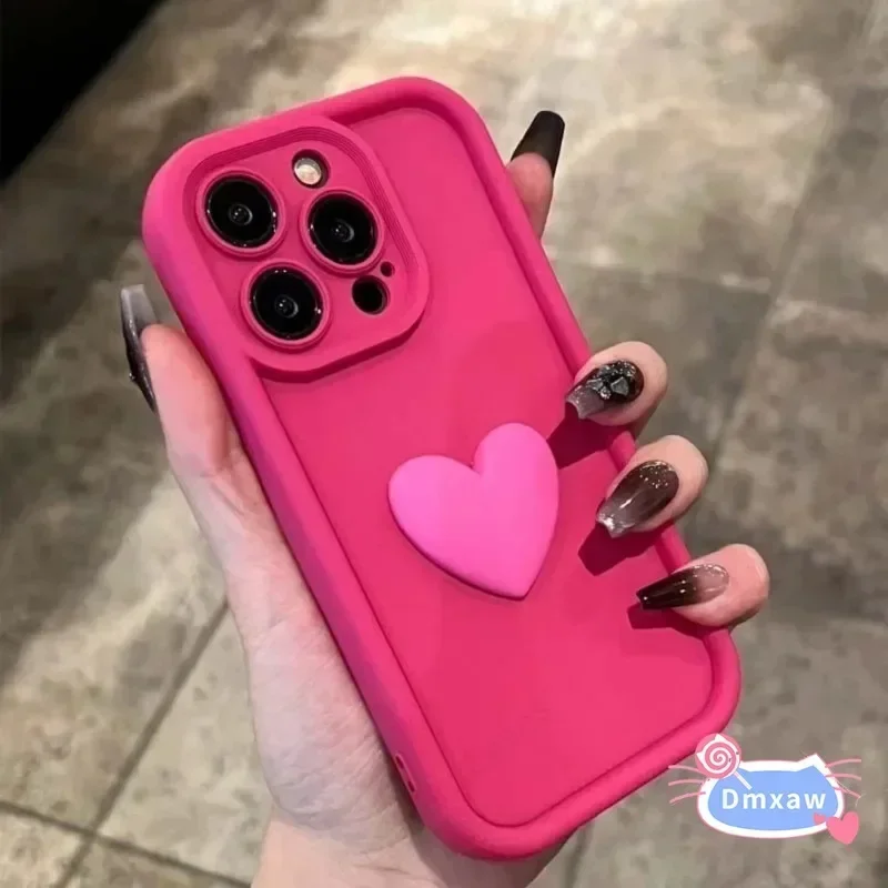 ل ممن لهم A3X A3 A60 A40 A40M A80 Realme 13 12 برو زائد 11 NFC 12X 11X C67 C63 C61 V50 Narzo 60X N63 جراب هاتف الحب غطاء القلب