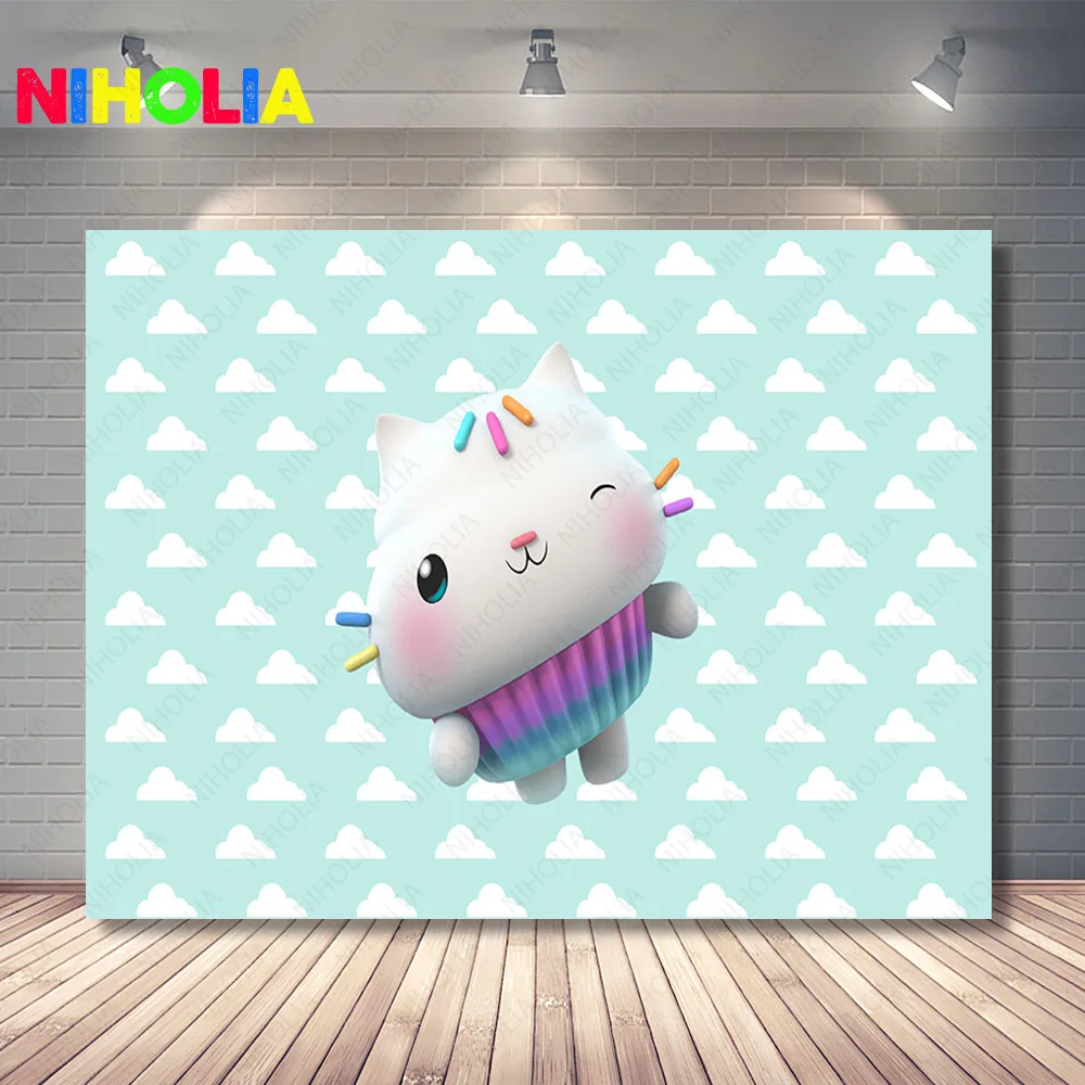 Baby Shower, Birthday Party Decoration, Fotografia Cat Background, Photo Studio