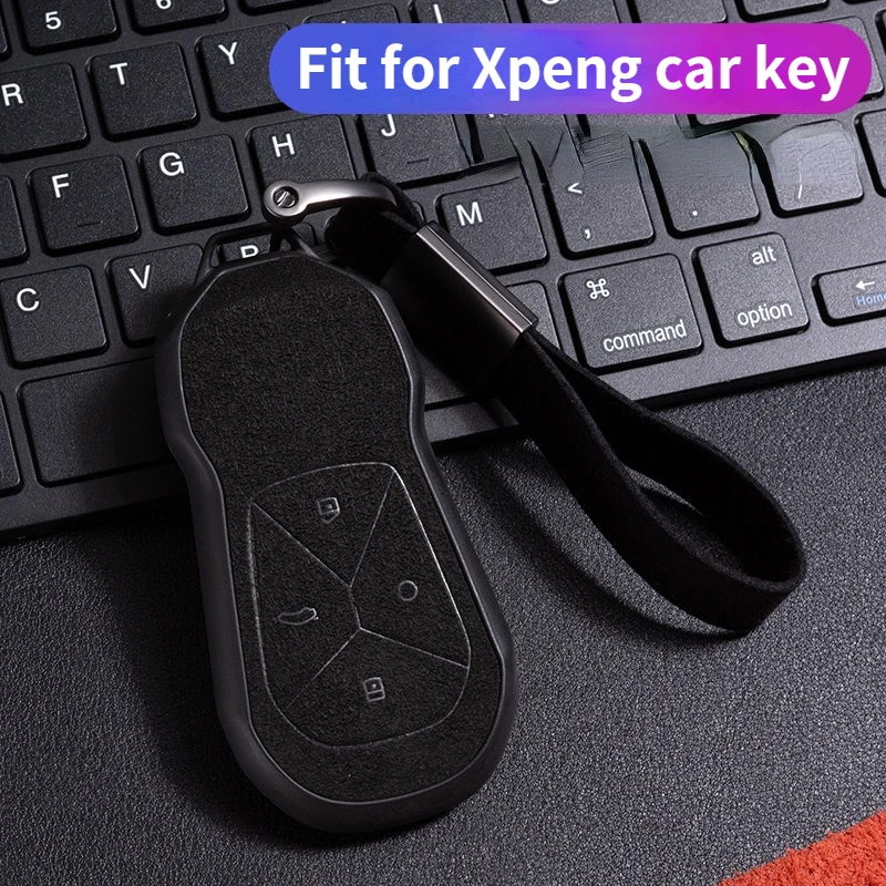 

Автомобильная лампа для защиты кожи для Xpeng Xiaopeng P5 P7 G9 G3i Smart 4 кнопки дистанционный брелок без ключа аксессуары