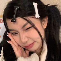 White Bone Hair Clip Cute Cartoon Bobby Pin Girl Fashion Dog Bones Decoration Small Hairpins Barrettes Y2K Accessories Wholesale 3