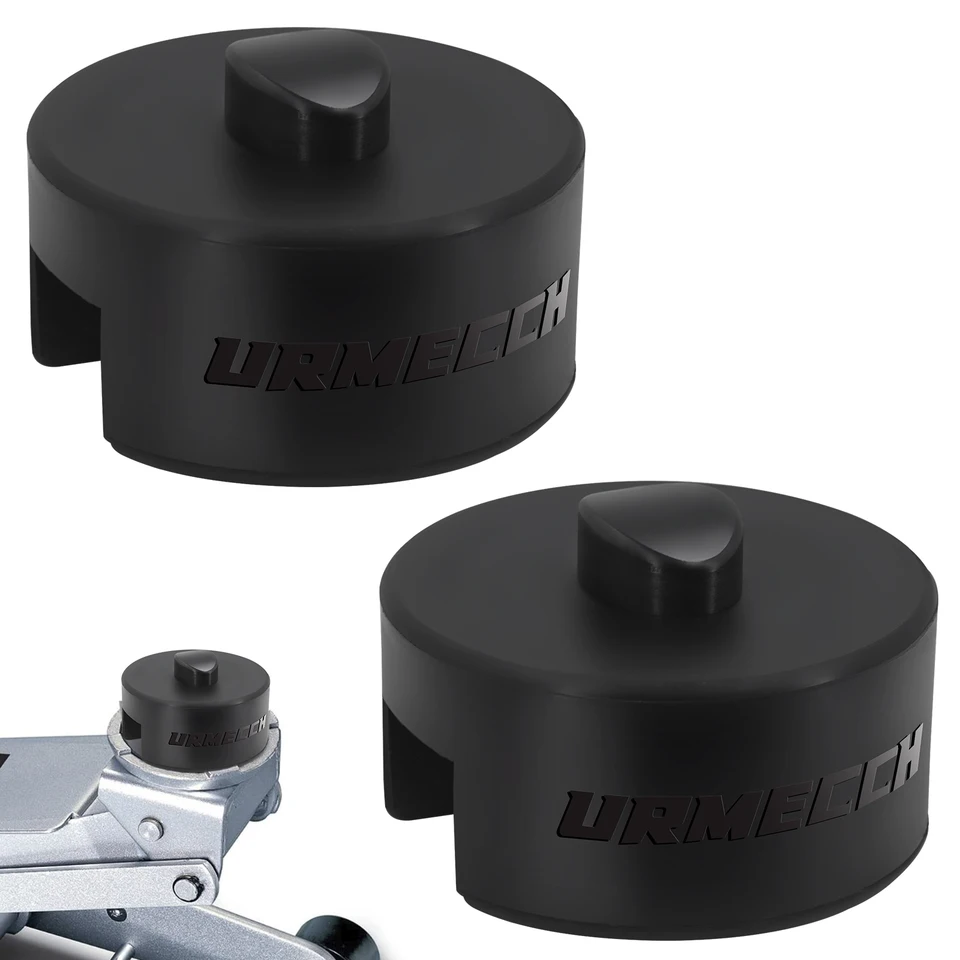 URMECCH Lot De 4 Coussinets De Cric De Voiture Pour Porsche 911 964 993 996 997 Cayman 718 Boxster, 4 Palets Adaptateurs De Cric En Caoutchouc, Kit De Réparation D'urgence De Pneu