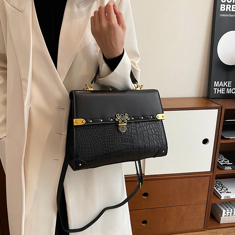 Single Shoulder Bag New Handheld Handbags for Women High Quality Versatile Pattern Crossbody High-quality Messenger Luxury Y2k