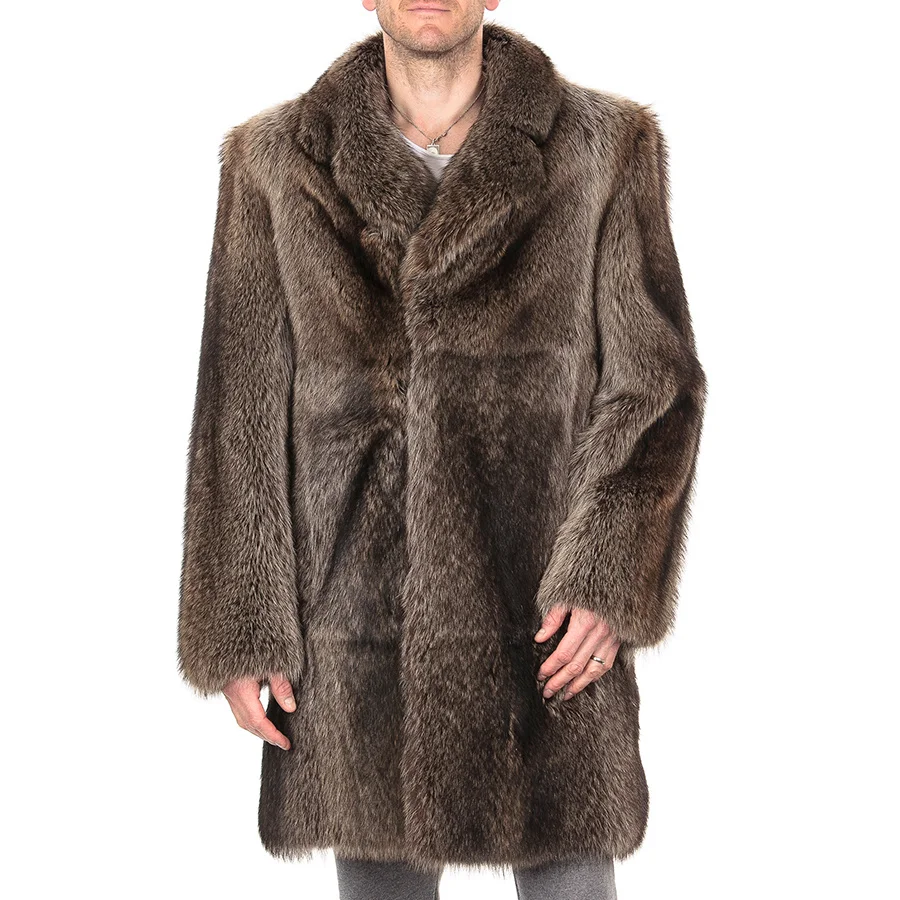 

Men High Coat quality Natural Best Jacket Selling Fur