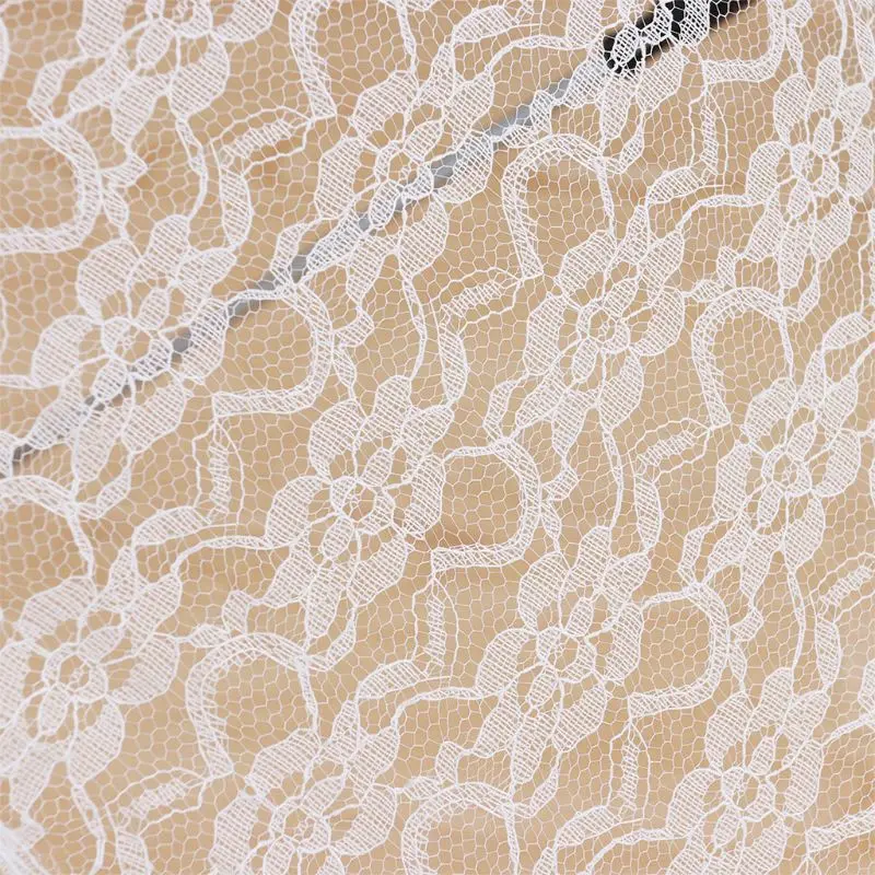

Womens Hollow Out Floral Lace Umbrella Wedding Bridal Manual Openi