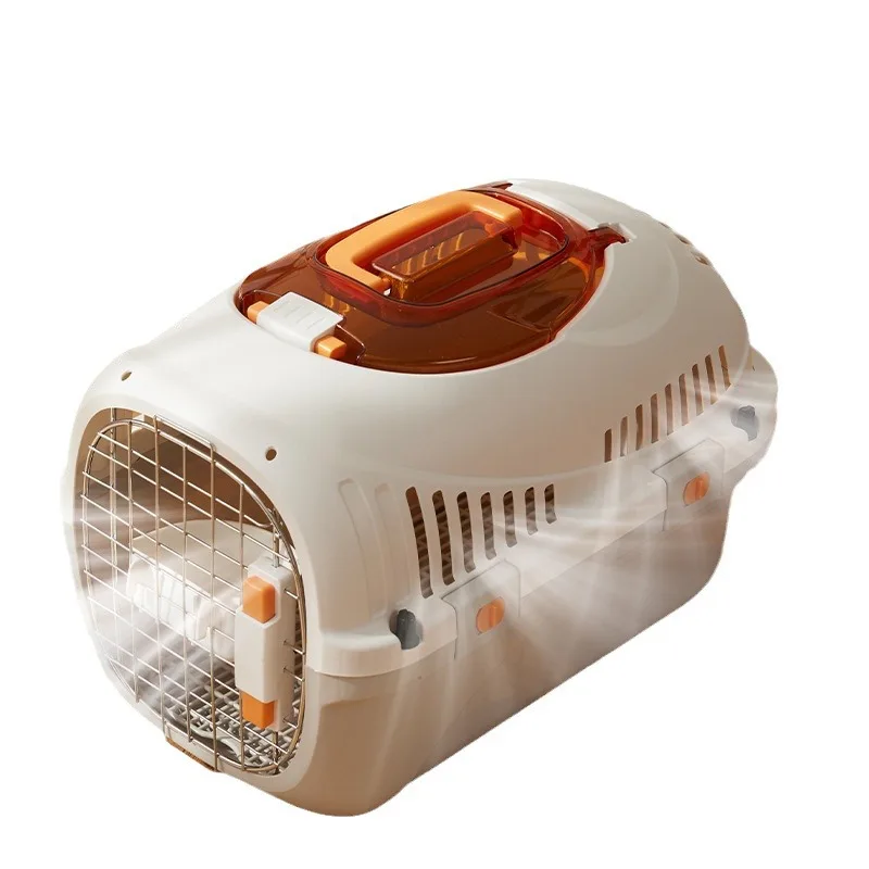 New Cat Air Box, Portable Portable Cat Cage, Bag, Car Carrying Pet Transport Box Pet Car Carrying Box, Transport Air Box