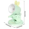 Cute Desk Lamp Rabbit LED Night Light For Kids Adjustable Rabbit Shape Night Lamp Portable Reading Desk Lamp For Children And 6