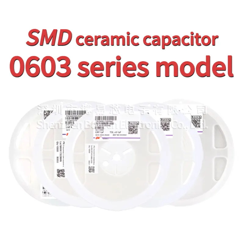 4000 pieces 0603 chip ceramic capacitors various models 10pF 1 100pF 1nF 10nF 15nF 100nF 0.1uF 100uF 2.2uf 4.7uF 10uF 47uF 4000pcs 0603 smd ceramic capacitors 10pf 100uf 100pf 1nf 10nf 15nf 100nf 0 1uf 1uf 2 2uf 4 7uf 10uf 47uf various models