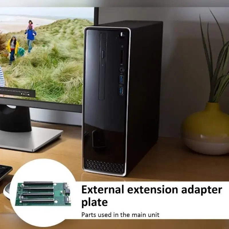 SFF-8654 8i PCIe 인터페이스 변환 카드 어댑터 확장 카드