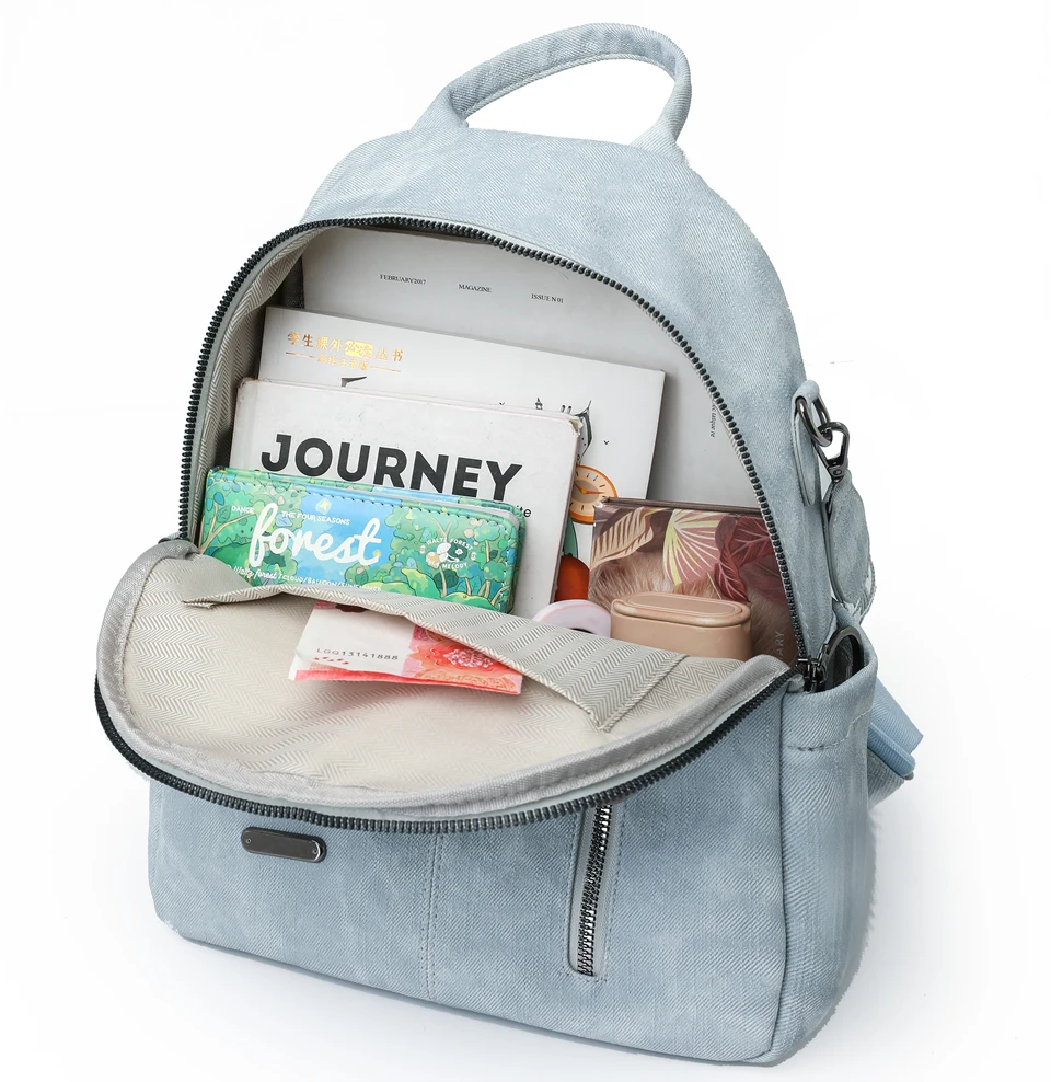 Fashion Daypack High Quality Pu Leather Backpack Women Bagpack Ladies Shoulder Bag Designer Large Capacity School Bag for Girls