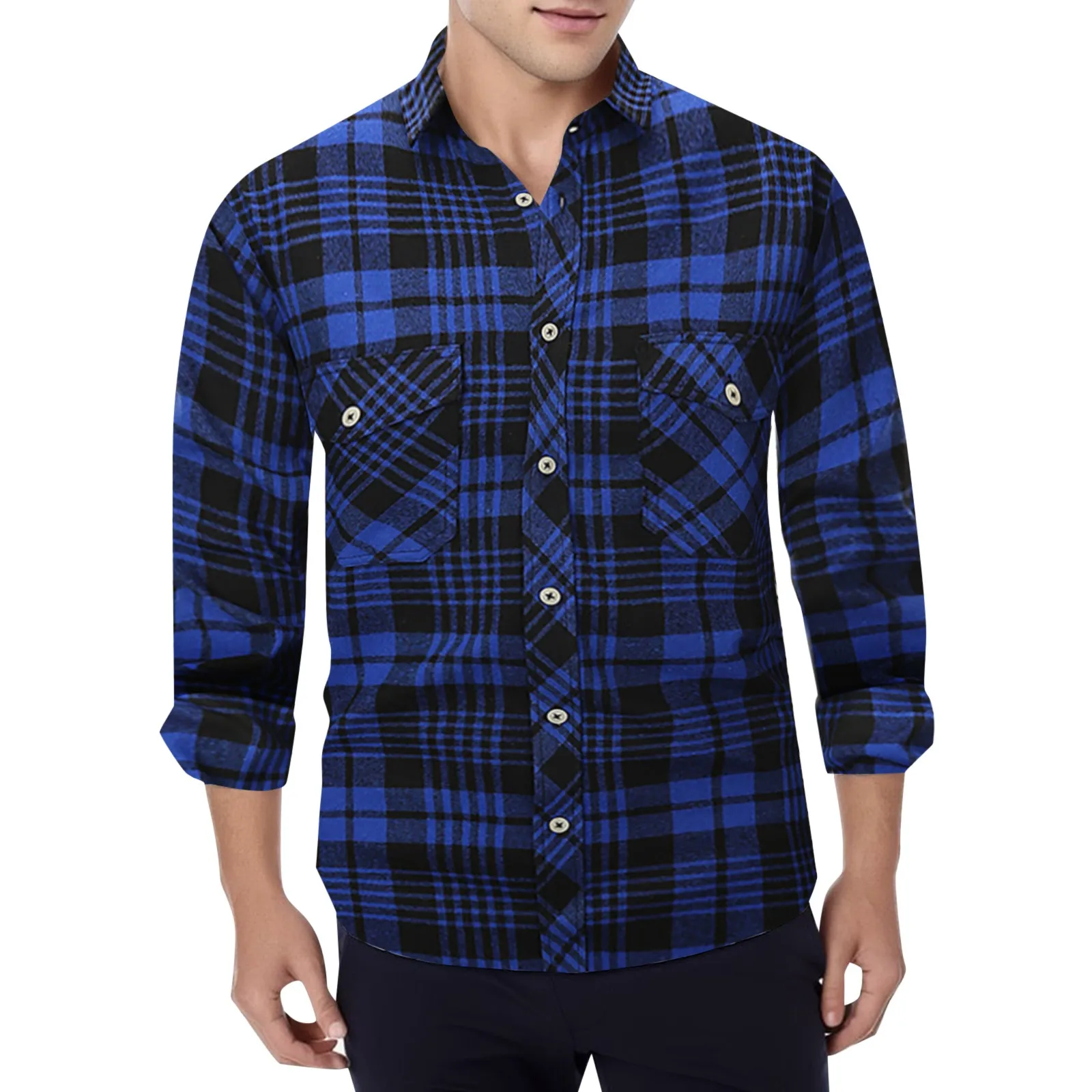 

Men Fashion Casual Fashionable Square Loose Shirt Blouse Printed Short Sleeve Printed Short Sleeve Shirt Casual Tee Shirt