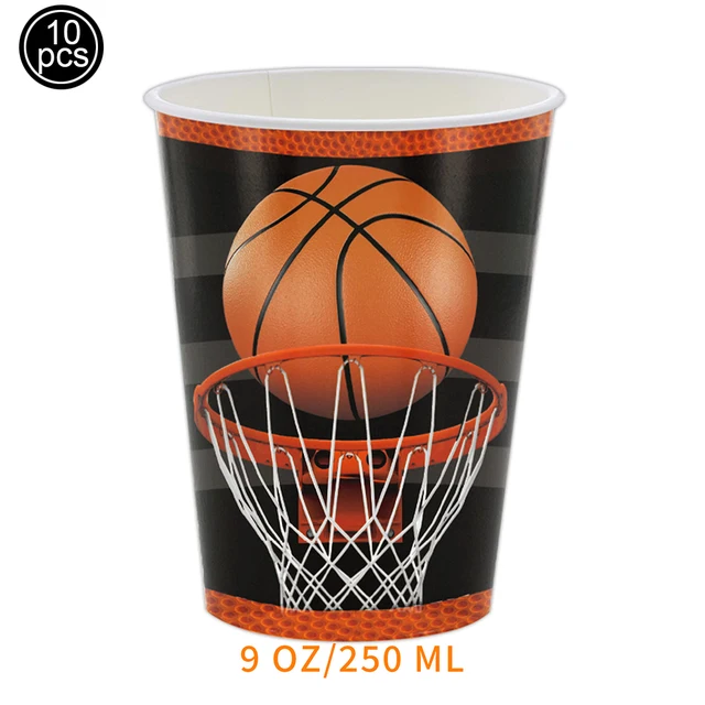 Basketball Tablecloths Basketball Party Decorations Rectangular Plastic Table Cover Boys Basketball Theme Birthday Party Supplie 5