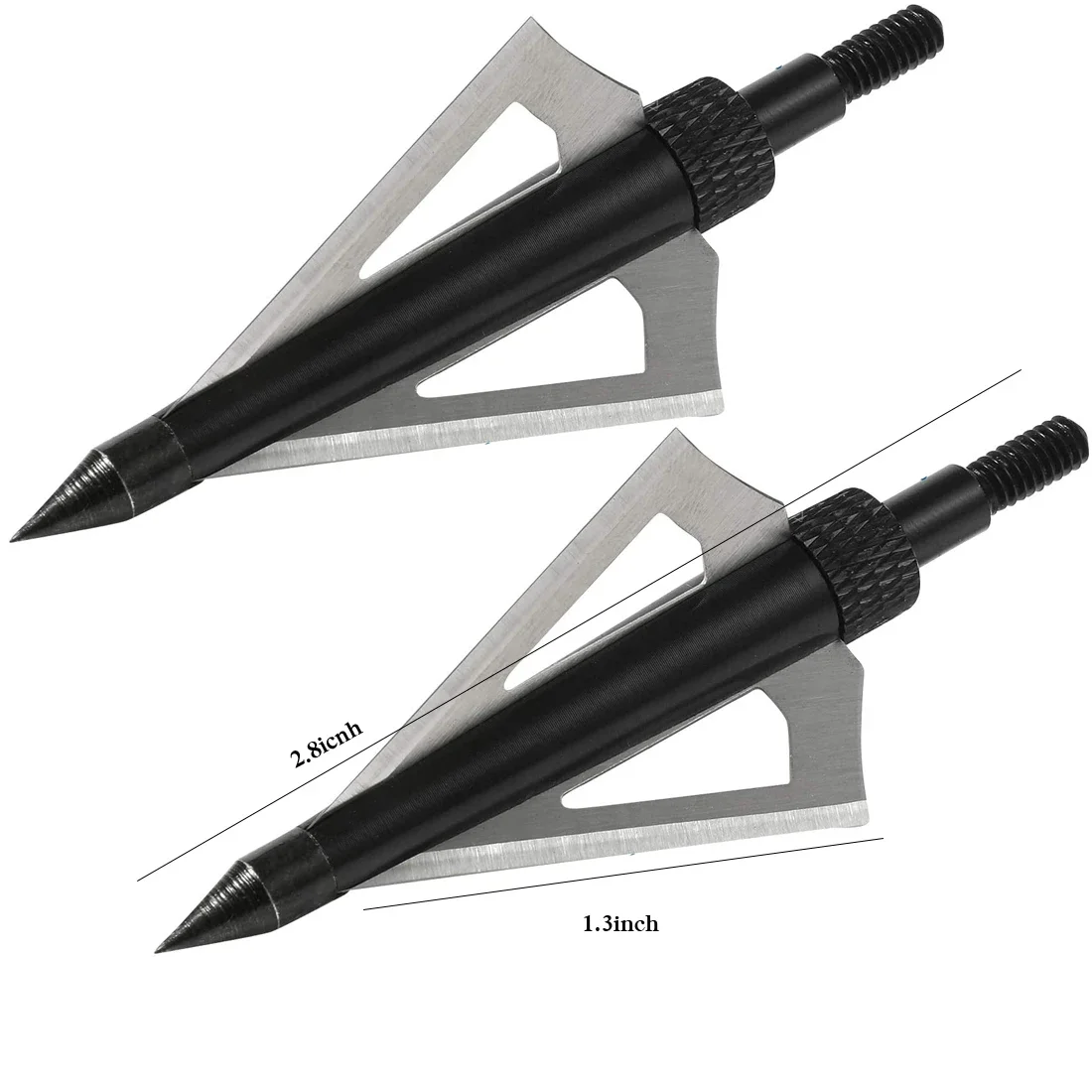 Archery Arrows Linkboy Archery Broadhead 100gr 125gr Tips Carbon Arrows Arrowheads for Compound Bow Hunting Shooting 12pcs
