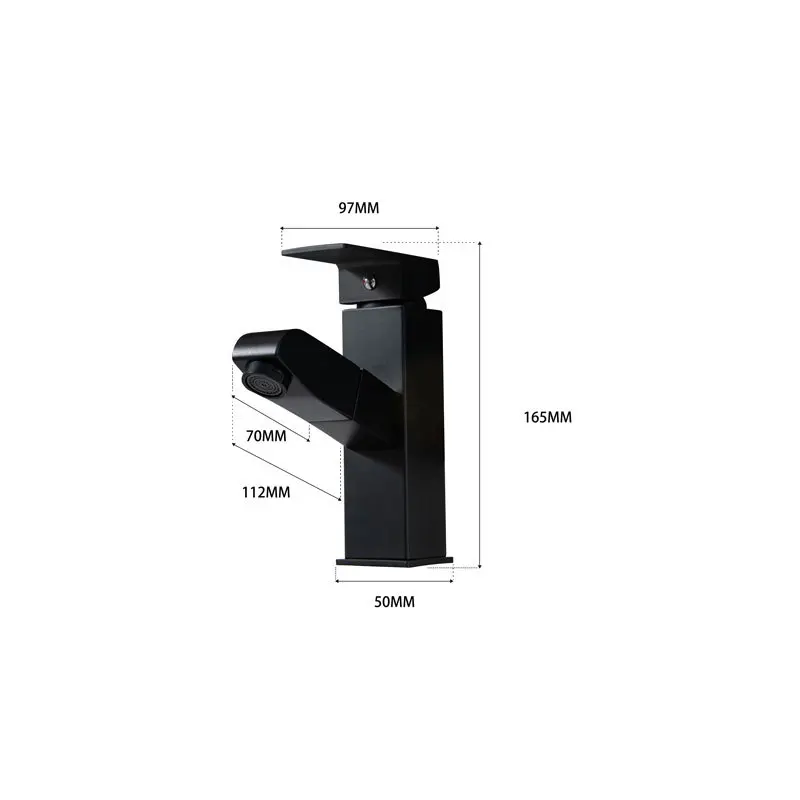 Undertable Washbasin Cold And Hot Countertop Basin All Copper Single Connection Faucet