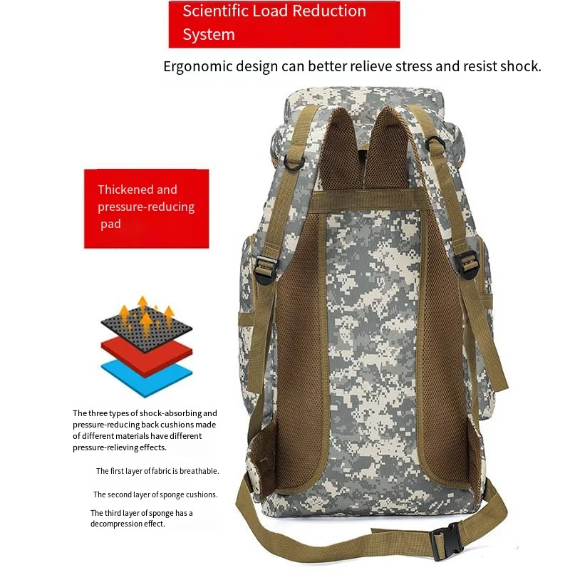 Comfortable Backpack Men Multifunctional Breathable Waterproof