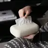 Light Luxury Tissue Box Soft Waterproof Tissue Box Cover Silicone Reusable Wet Wipe Box Holder Bathroom Kitchen Paper Holder 2